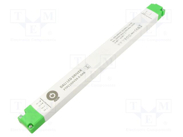 Power supply: switching; LED; 150W; 24VDC; 625mA÷6.25A; 198÷264VAC