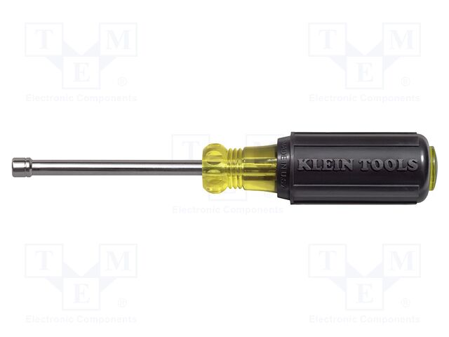 Screwdriver: standard; 6-angles socket; HEX 4mm