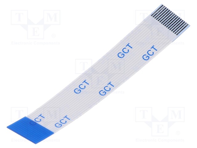 FFC cable; Cores: 16; Cable ph: 0.5mm; L: 50mm; 60V; Plating: tinned