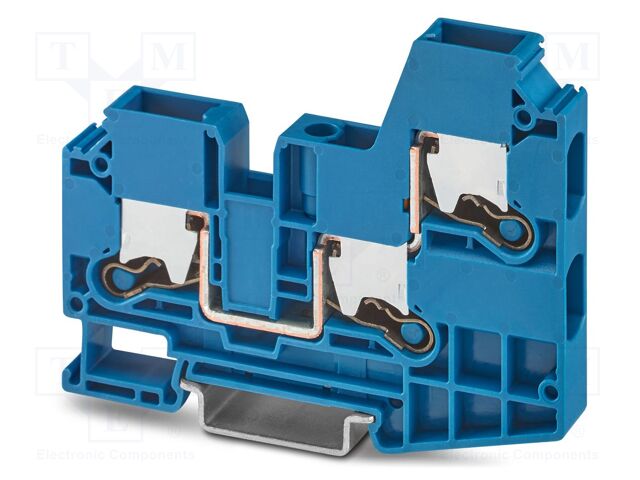 Splice terminal: rail; 57A; 1kV; PA; L: 68.5mm; 1.5÷16mm2; ways: 1