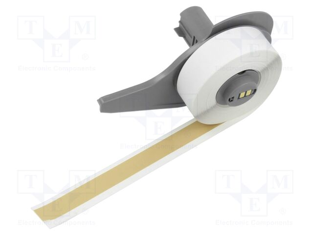 Tape; 12.7mm; 15.24m; light-brown; self-adhesive; -40÷82°C