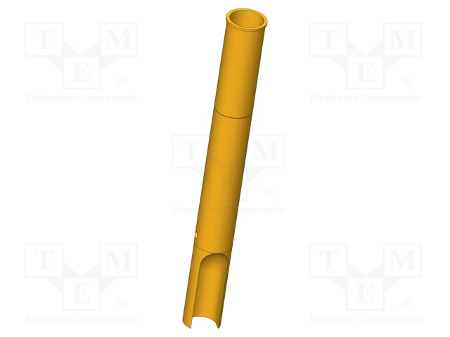 Test probe socket; Contact plating: gold-plated; soldered; 27mm