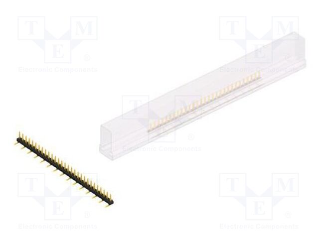 Connector: pin strips; pin header; male; PIN: 29; 2mm; SMT; 1x29