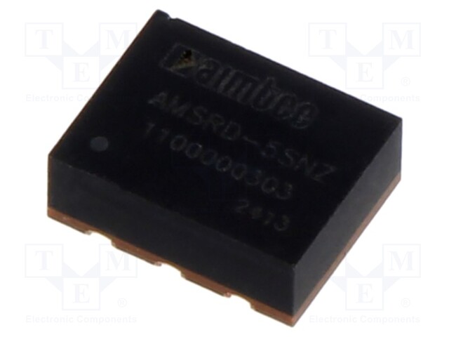 Converter: DC/DC; 2.5W; Uin: 6.5÷36V; Uout: -5VDC,5VDC; Iout: 500mA