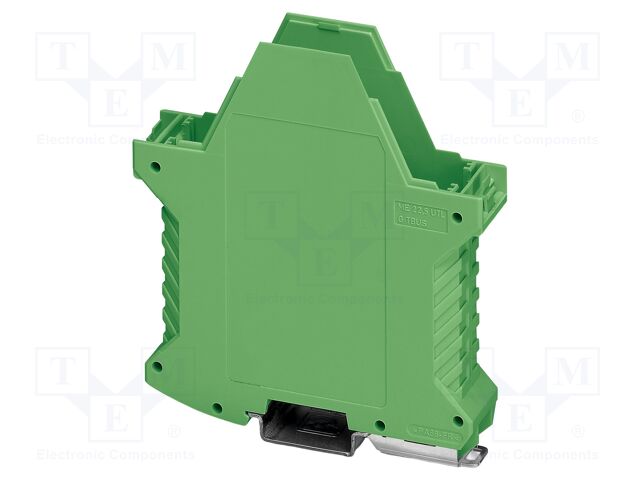 Enclosure base; with FE contact,with terminals; green; UL94V-0