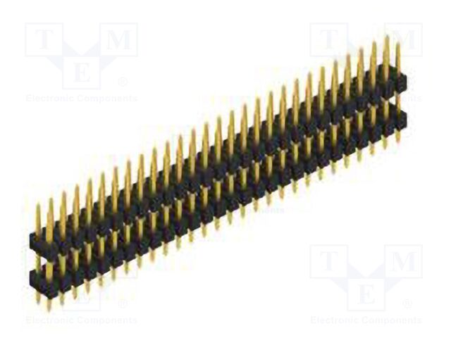 Connector: pin strips; pin header; male; PIN: 56; 2.54mm; THT; 2x28