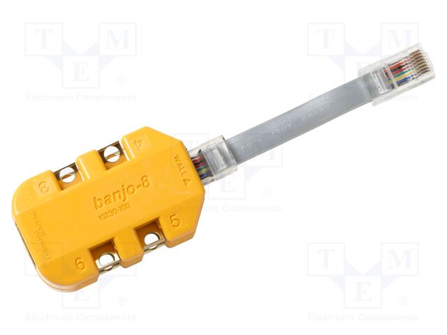 Modular adapter; Features: 8-wire,line