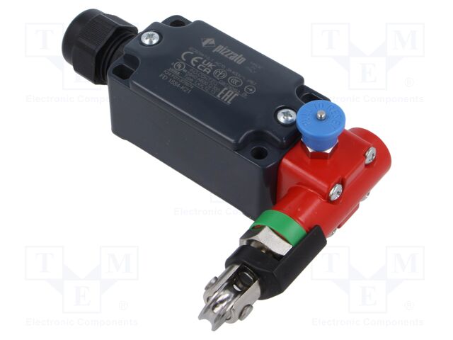 Safety switch: singlesided rope switch; NC + NO; FD; -25÷80°C