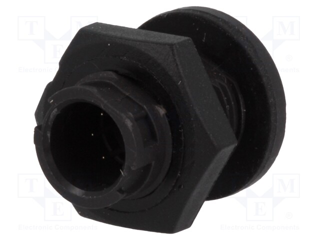 Connector: circular; Series: EN2; socket; male; THT; PIN: 5; 3A; IP68
