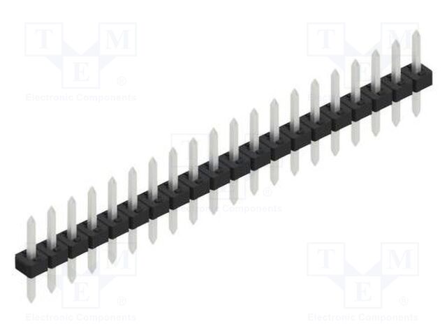 Connector: pin strips; pin header; male; PIN: 20; 2mm; THT; 1x20