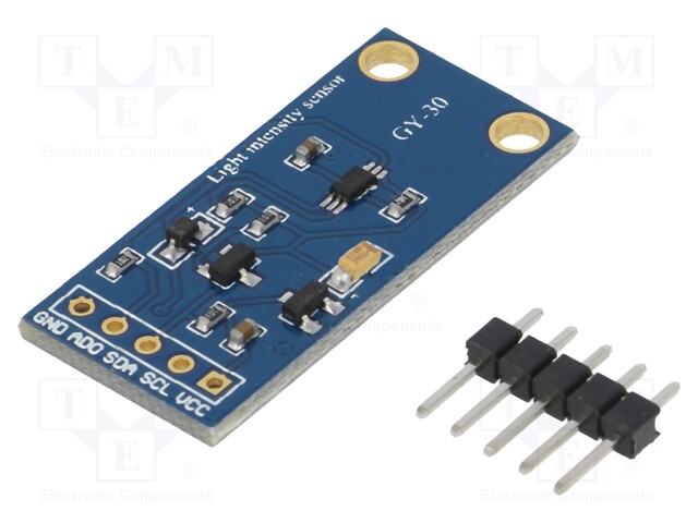 Sensor: illuminance; I2C; 3.3÷5VDC; IC: BH1750; Range: 1÷65535lx