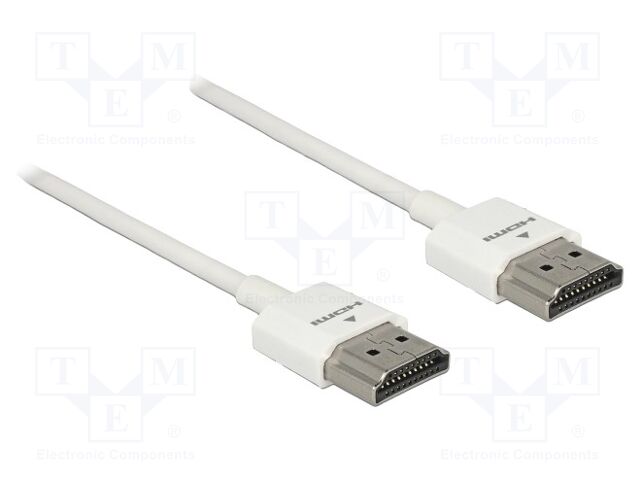 Cable; HDMI plug,both sides; HDMI 2.0,High Speed + Ethernet