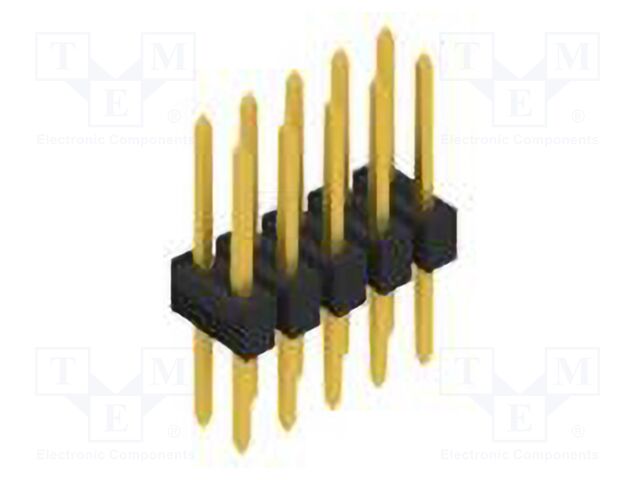 Connector: pin strips; pin header; male; PIN: 10; 2.54mm; THT; 2x5