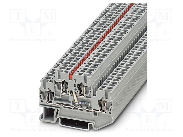 Splice terminal: rail; PA; terminals: 4; W: 5.2mm; H: 67.5mm