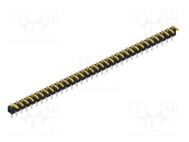 Connector: pin strips; pin header; male; PIN: 33; 2.54mm; THT; 1x33