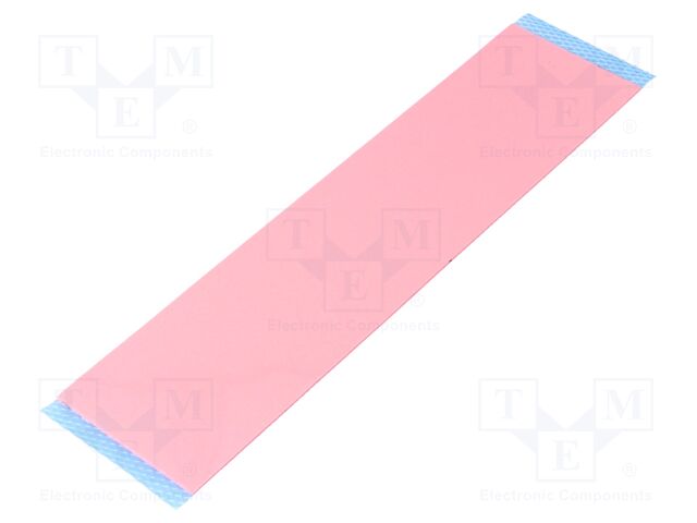 Tape: heat transfer; W: 50mm; L: 0.2m; Thk: 1mm; 3W/mK; silicone
