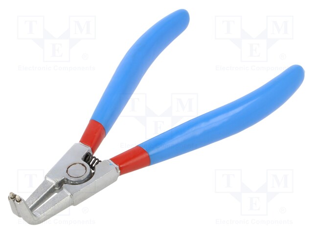 Pliers; for circlip; external; 19÷60mm; Pliers len: 180mm; angular