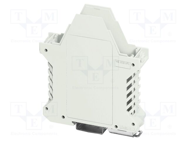 Enclosure base; white,grey; UL94V-0; ME 22,5; X: 107.3mm; Y: 99mm