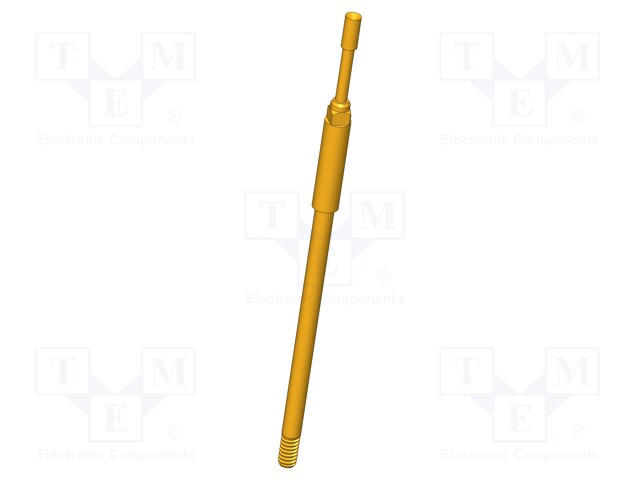 Test needle; Operational spring compression: 4mm; 8A; Ø: 1.4mm
