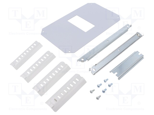 DIN rail frame set with covers; ARCA302015