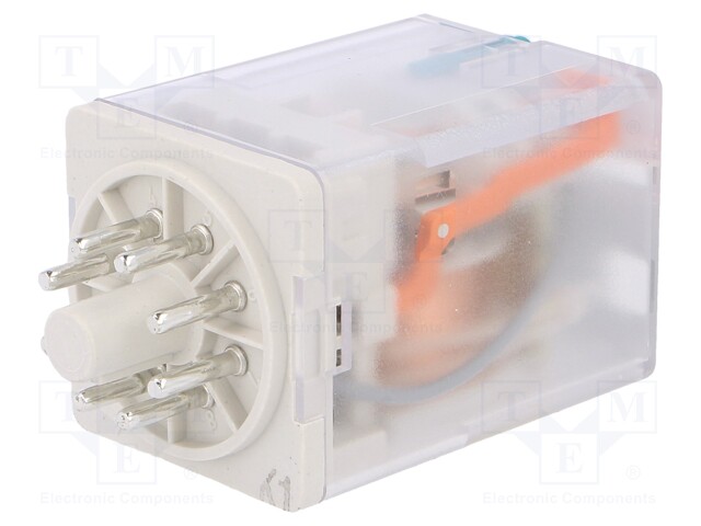 Relay: electromagnetic; DPDT; Ucoil: 12VDC; 10A; max.250VAC; 83g