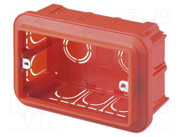 Enclosure: junction box; X: 119mm; Y: 80mm; Z: 50.5mm; plastic; 24 SC