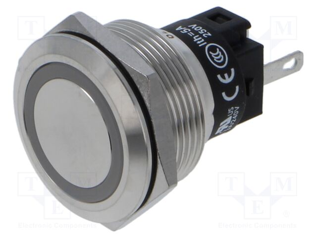Indicator: LED; flat; red/green; 24VDC; 24VAC; Ø22mm; 82