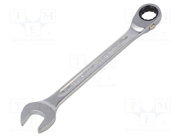 Wrench; combination spanner; 21mm; chromium plated steel