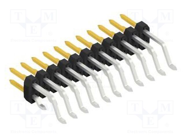 Connector: pin strips; pin header; male; PIN: 22; 2mm; SMT; 2x11