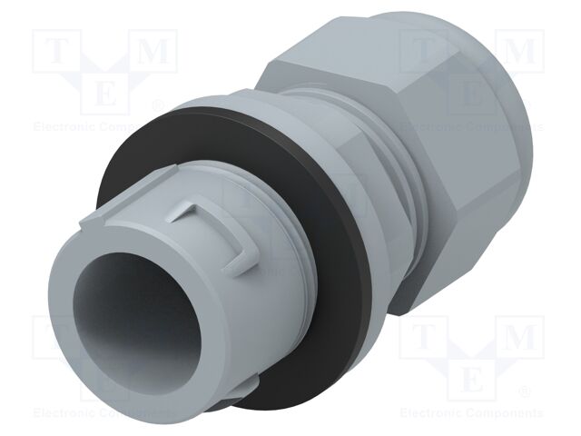 Cable gland; M25; IP68; Mat: polyamide; grey; Entrelec