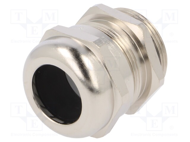 Cable gland; M32; IP68; Mat: brass; Body plating: nickel