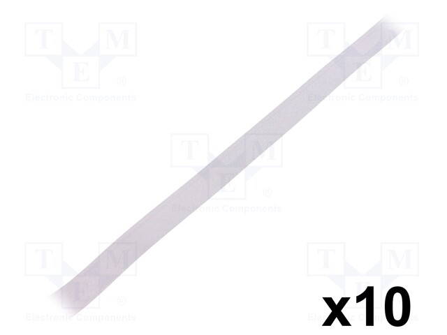 Test acces: reflexive tape; 10.5x190mm; 10pcs.