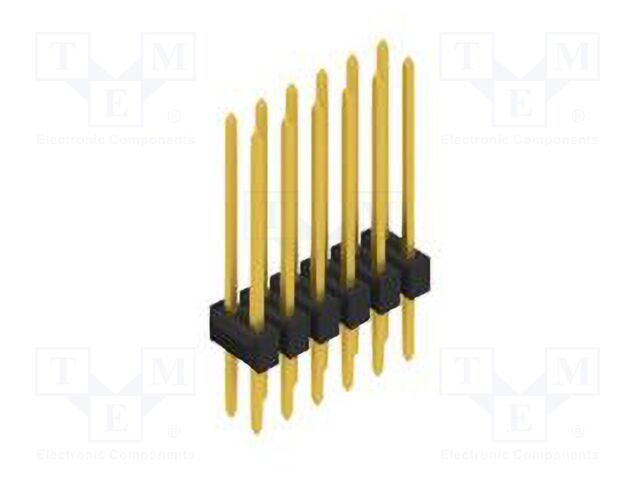 Connector: pin strips; pin header; male; PIN: 12; 2.54mm; THT; 2x6