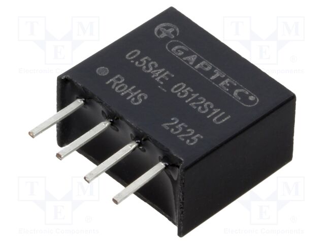 Converter: DC/DC; 500mW