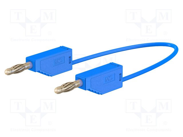 Test lead; 60VDC; 30VAC; 32A; 4mm banana plug-4mm banana plug