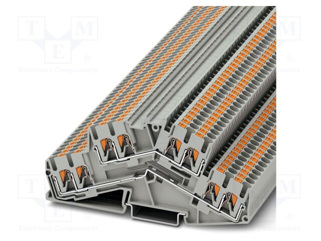 Splice terminal: rail; PTS; PA; terminals: 8; W: 5.2mm; H: 115.2mm