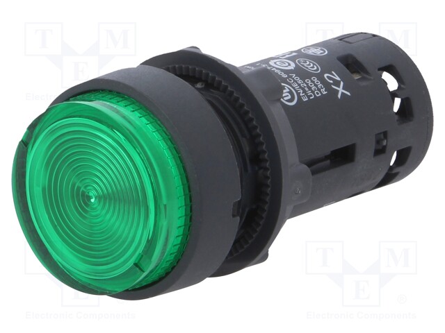 Switch: push-button; Stabl.pos: 1; NO; 0.3A/240VAC; 0.1A/250VDC