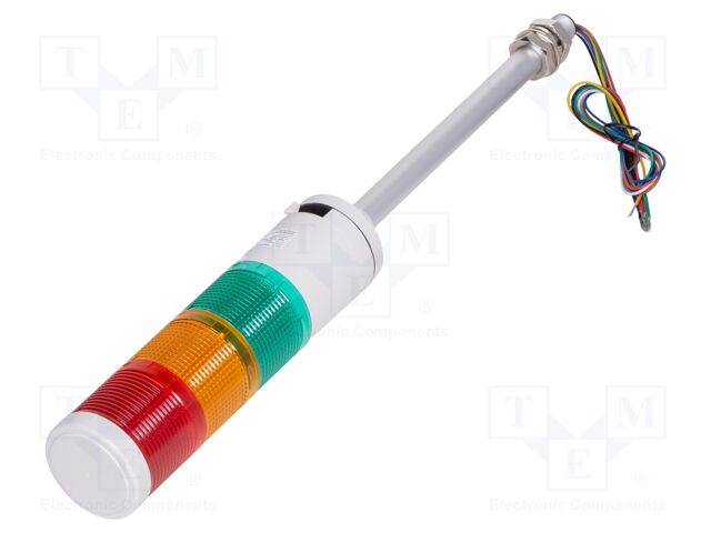 Signaller: signalling column; buzzer,continuous light; LED; IP54