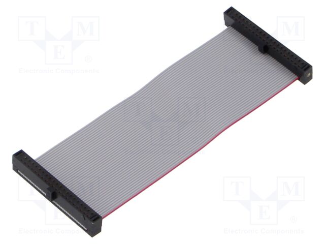 Ribbon cable with IDC connectors; Tape ph: 0.64mm; 76.2mm