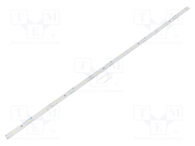 LED strip; 12V; white cold; W: 10mm; L: 500mm; CRImin: 80; 120°; D: 3mm