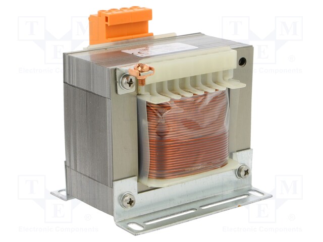 Transformer: mains; 200VA; 230VAC; 42V; Leads: terminal block; IP00