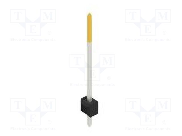 Connector: pin strips; pin header; male; PIN: 1; 2.54mm; THT; 1x1
