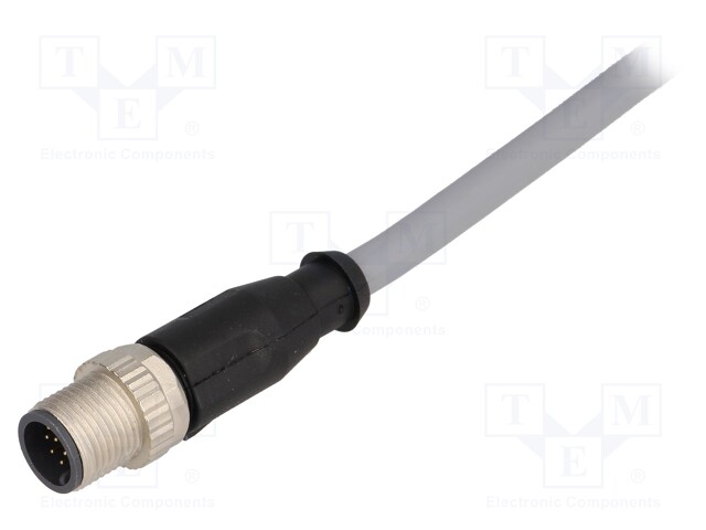 Plug; M12; PIN: 12; male; A code-DeviceNet / CANopen; 2m; straight