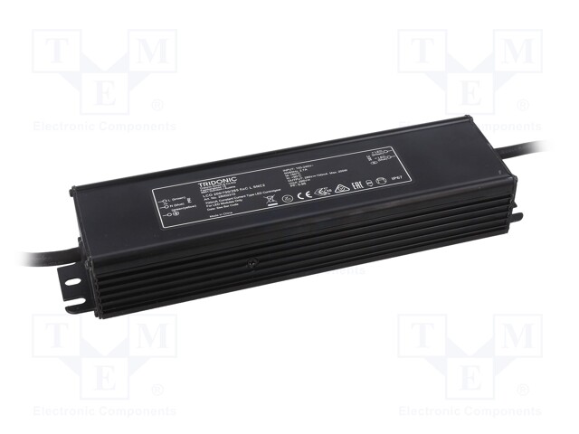 Power supply: switched-mode; LED; 200W; 95÷285VDC; 700mA; IP67