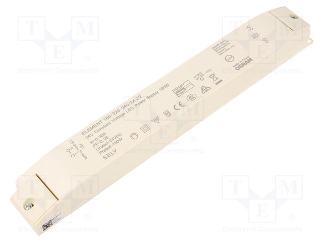 Power supply: switched-mode; LED