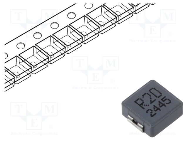 Inductor: wire; SMD; 200nH; ±5%; 7.3x6.6x2.8mm