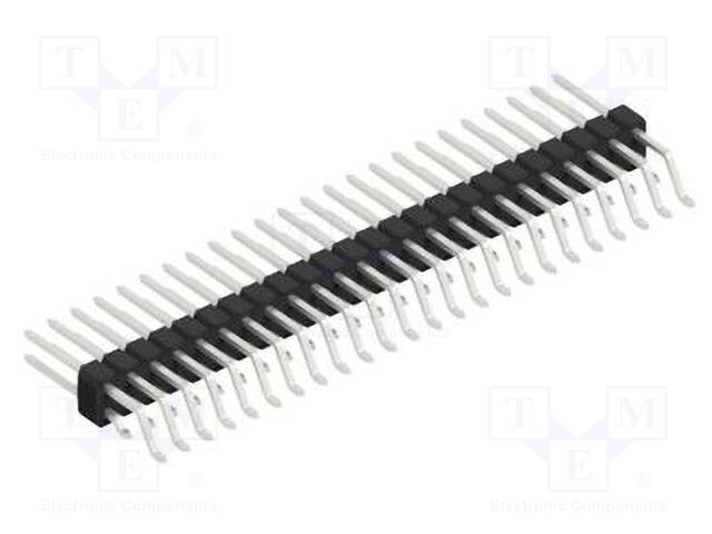 Connector: pin strips; pin header; male; PIN: 48; 2.54mm; SMT; 2x24