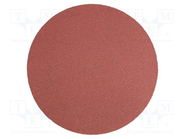 Cleaning cloth: sandpaper; Granularity: 240; Mounting: bur; Ø125mm