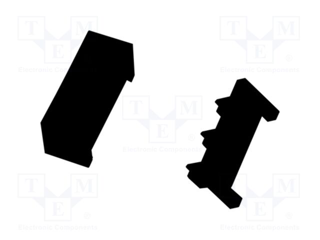 Lateral plug; Series: MOSAIC; 24VDC