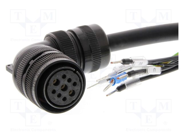 Cable: servo drive; G; brake,power; 1.5m